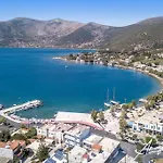 White In Olive Trees And Seaview To Panagia Almiropótamos