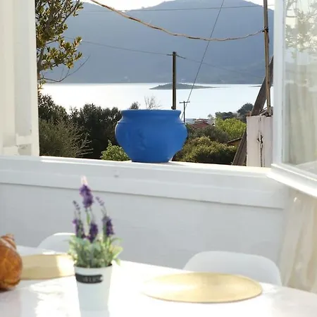 Σπίτι διακοπών White In Olive Trees And Seaview To Panagia Αλμυροπόταμος