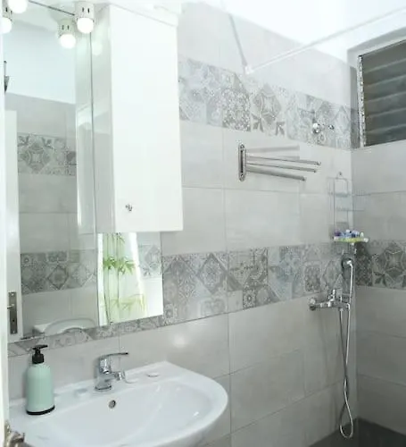 White In Olive Trees And Seaview To Panagia * Almiropotamos