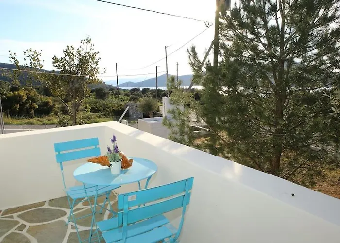 White In Olive Trees And Seaview To Panagia Holiday home Almiropotamos